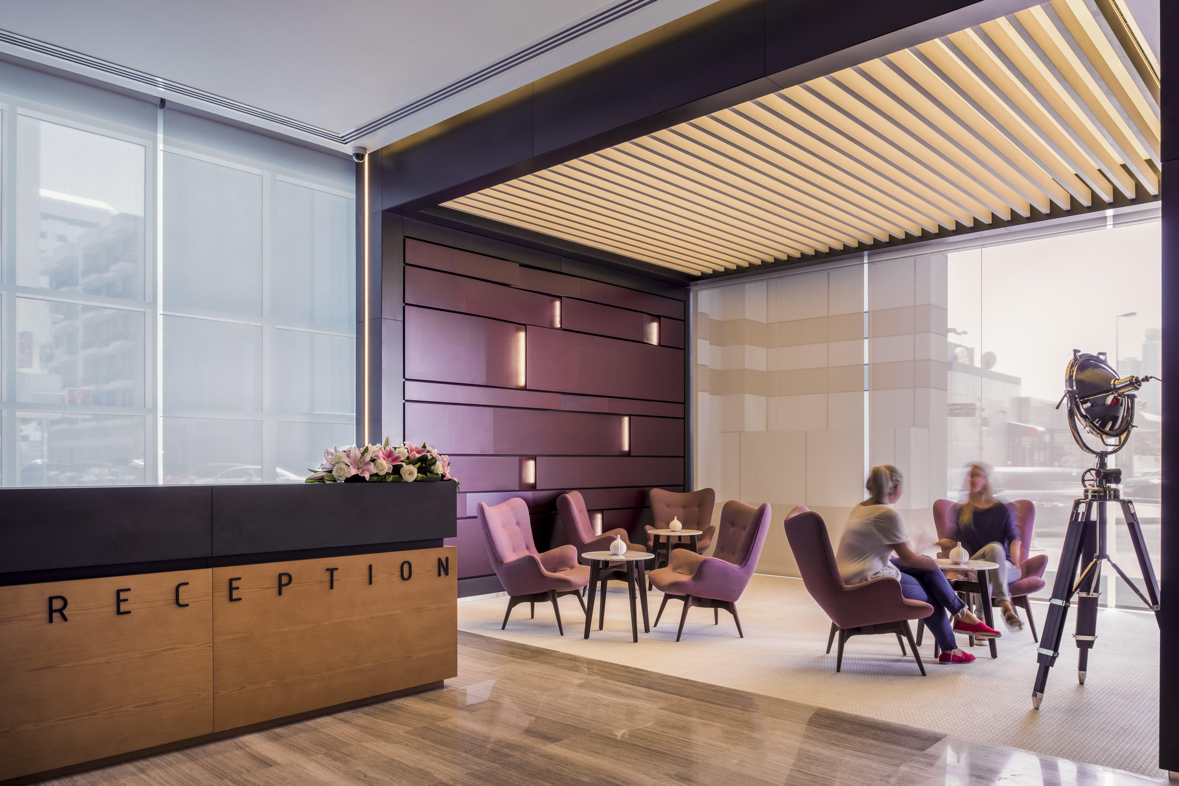 The Act Hotel Sharjah Exterior photo The lobby of the hotel