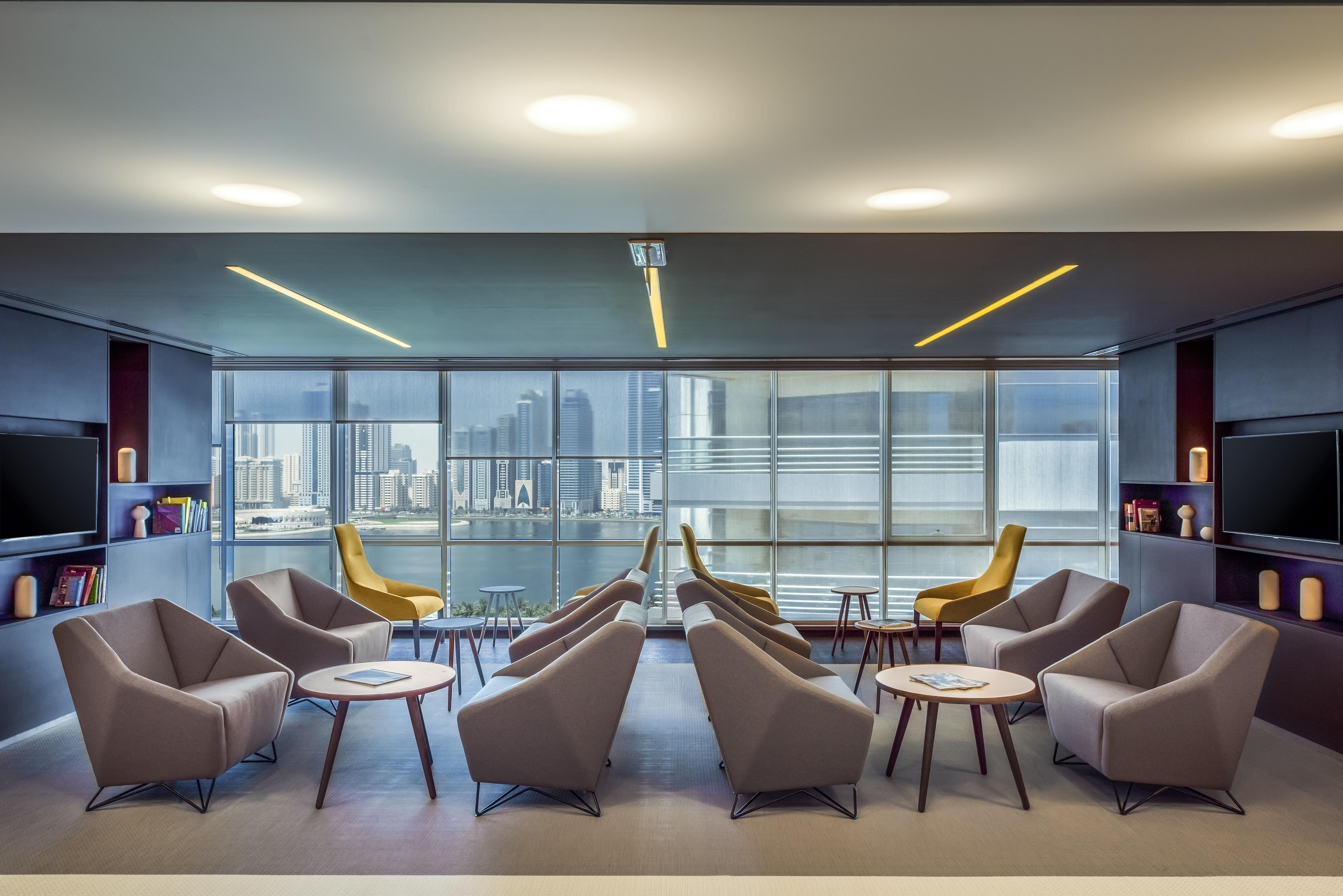 The Act Hotel Sharjah Facilities photo The lounge at the airport
