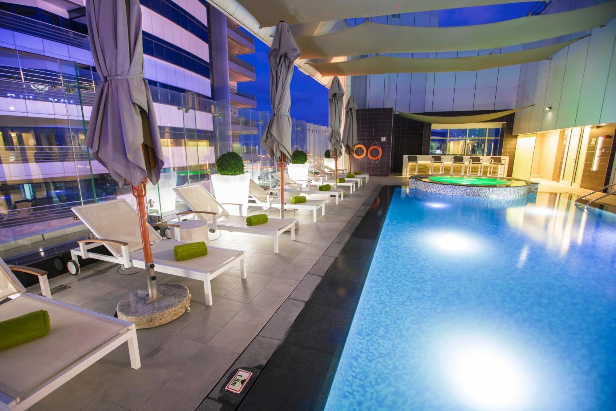 The Act Hotel Sharjah Facilities photo The pool at the 30th