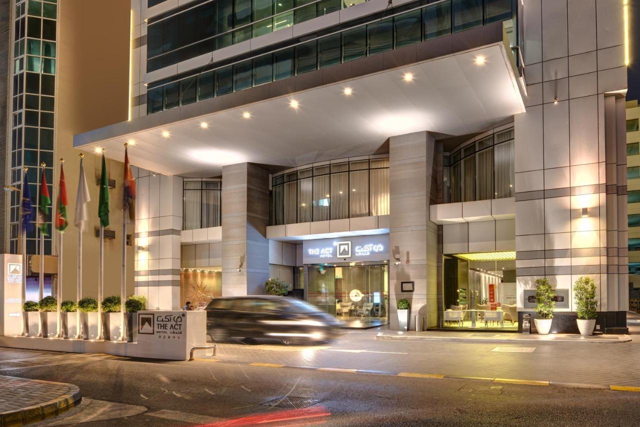 The Act Hotel Sharjah Exterior photo Entrance of the hotel